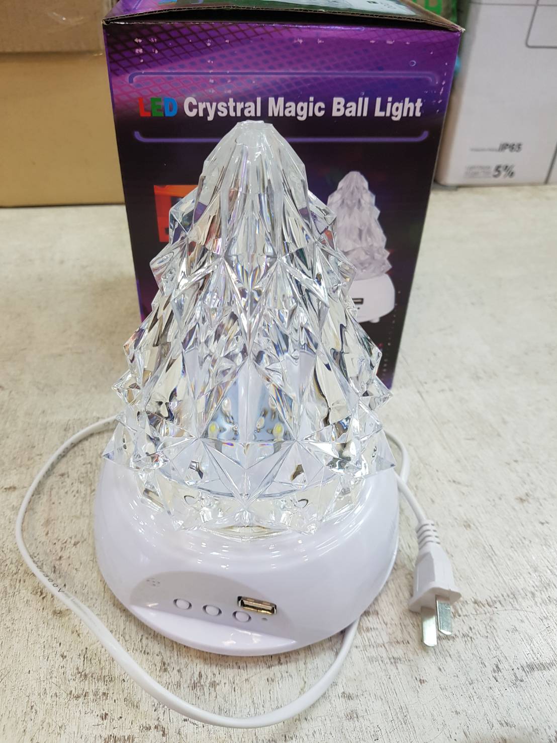 LED MUSIC TREE ลำโพงต้นคริสมาสดิสโก้