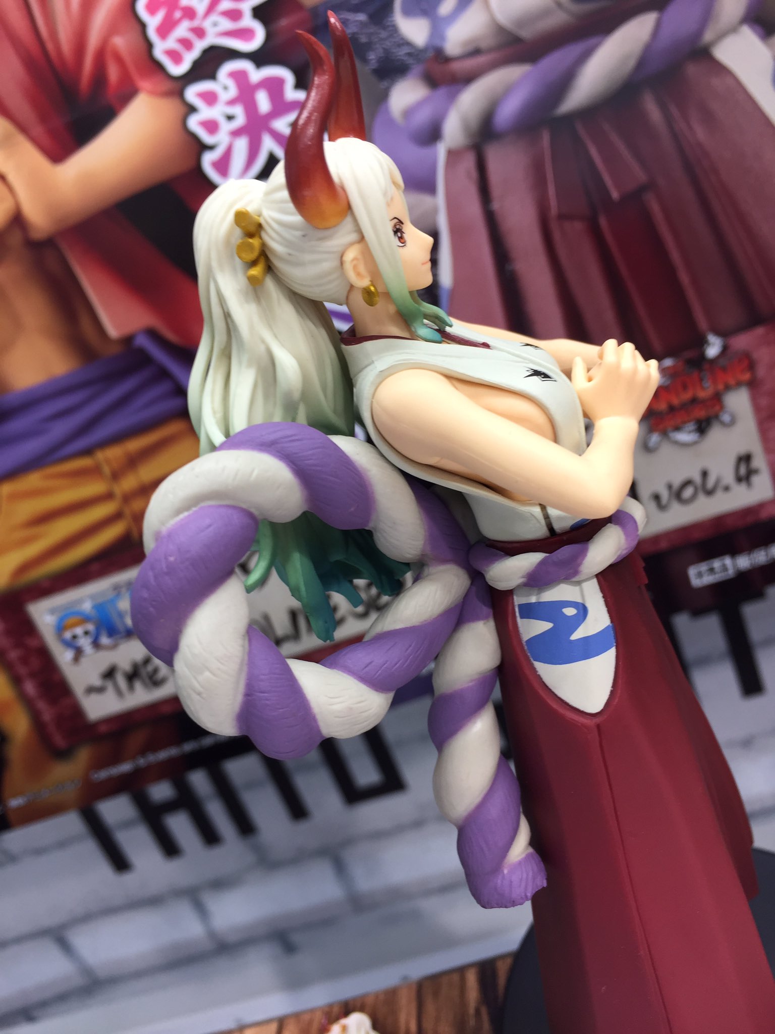 Yamato Special Color ของแท้ JP แมวทอง - Grandline Lady Banpresto [โมเดลวันพีช]