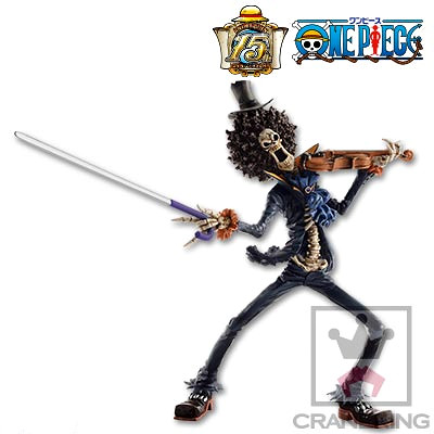 Brook ของแท้ JP แมวทอง - Scultures Banpresto [โมเดลวันพีช]