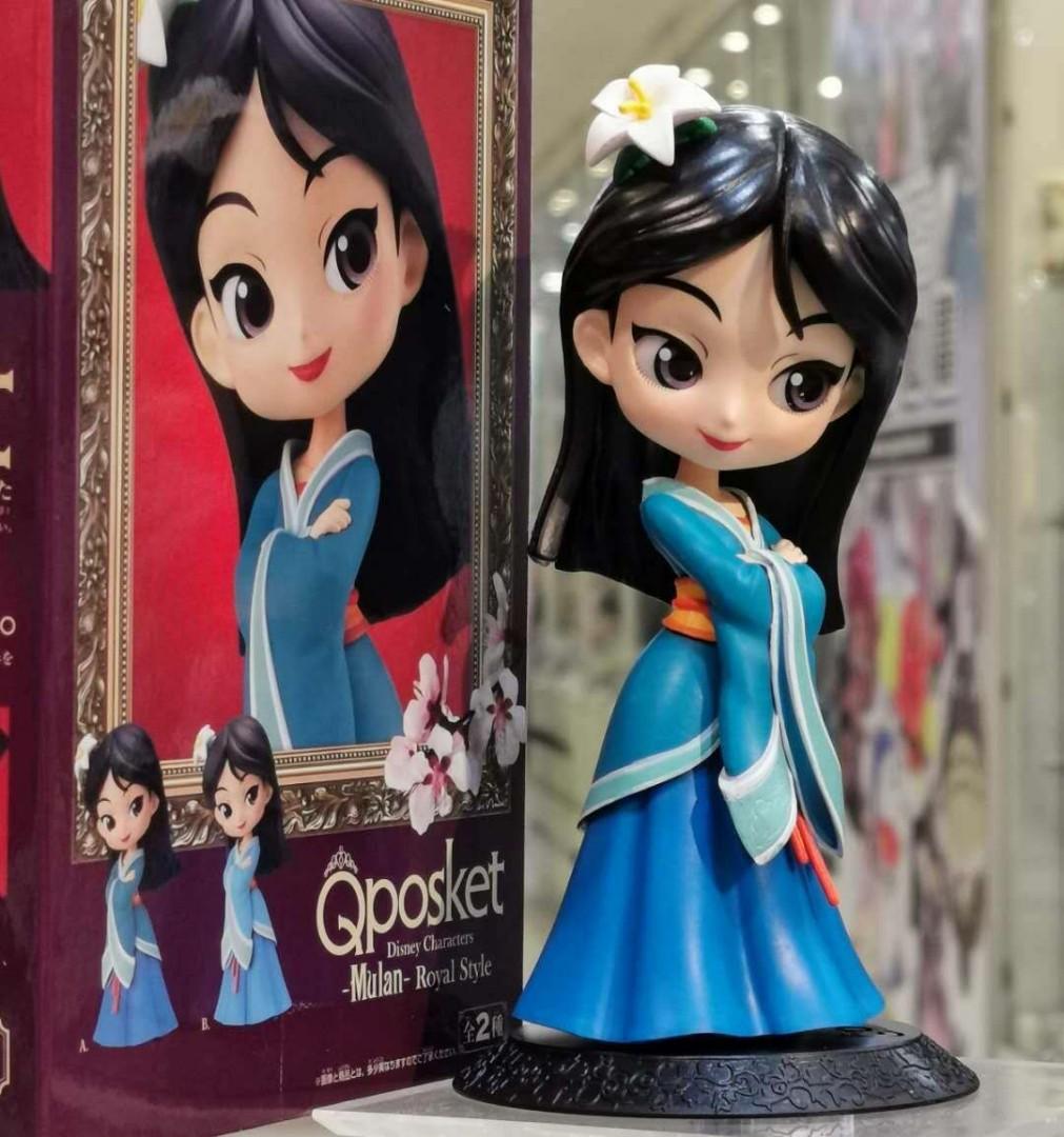 Mulan Royal Style - Normal Color ของแท้ JP - Q Posket Banpresto [โมเดล Disney]