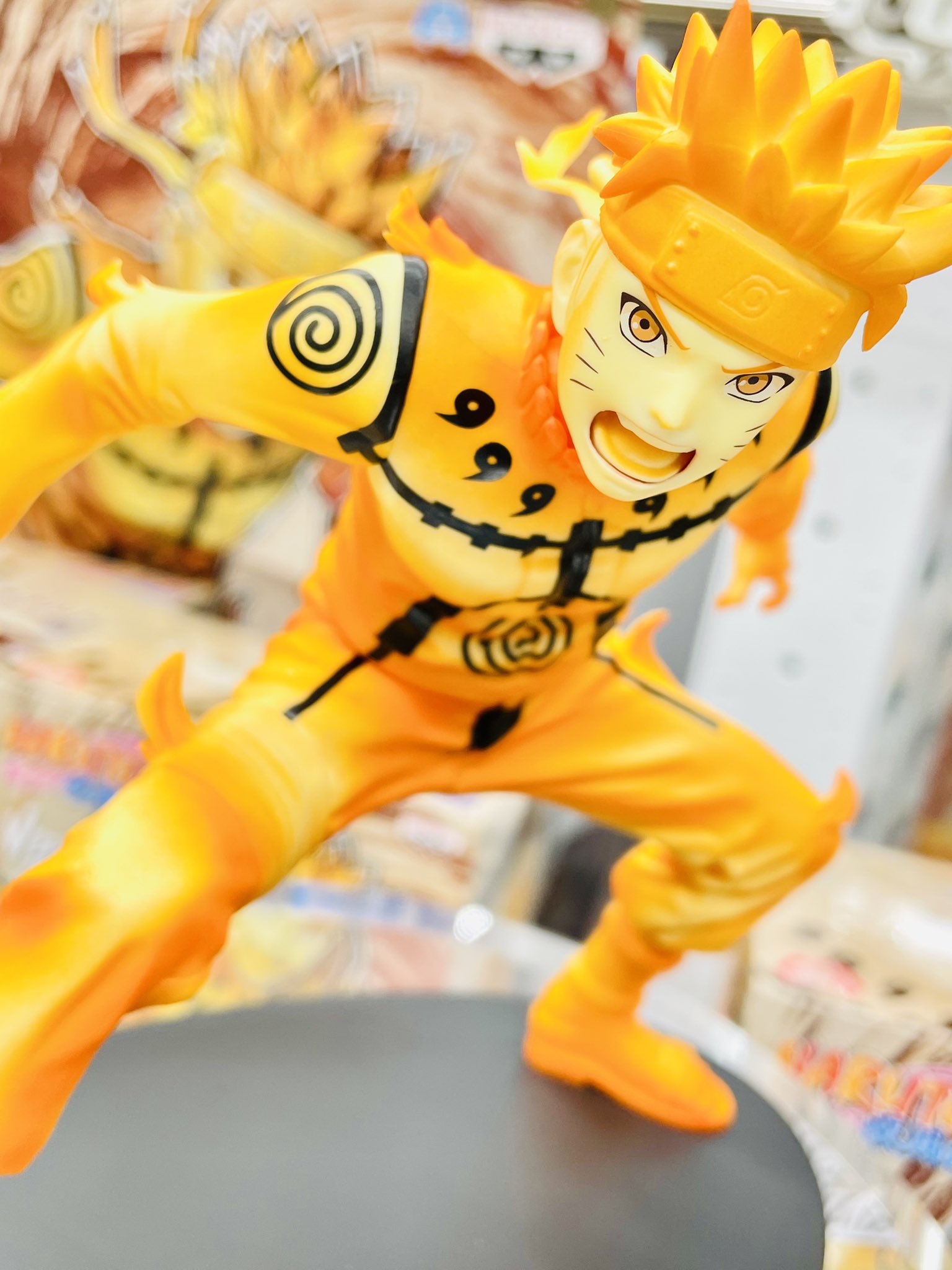 Naruto Nine-Tails Chakra Mode ของแท้ JP - Vibration Stars Banpresto [โมเดลนารูโตะ]