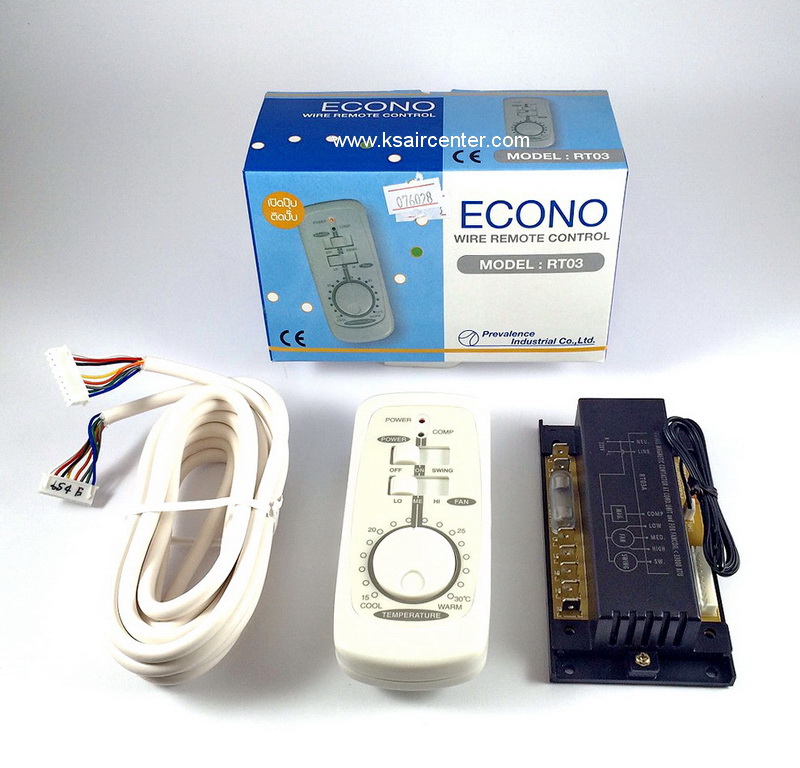 รีโมท เทอร์โมรูม แบบมีสาย ECONO (PREVALENCE)
