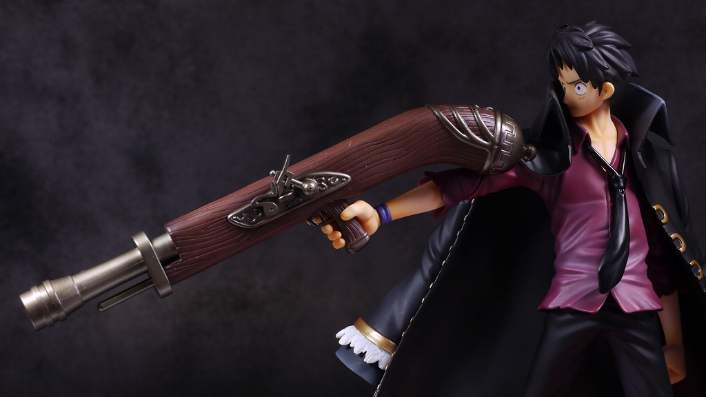 Luffy Strong World ของแท้ JP แมวทอง - POP Megahouse [โมเดลวันพีช]