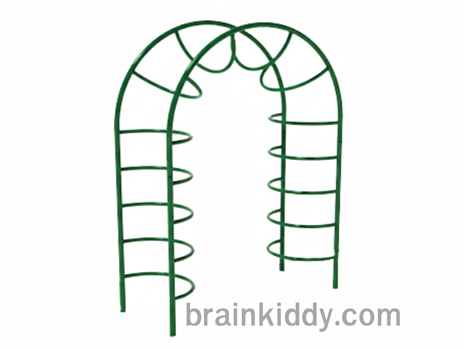 บาร์ปีนป่ายโค้งตัว U เครื่องเล่นสนาม กลางแจ้ง เหล็ก ,บาร์โหน ตั้งพื้น ,ปีนป่าย,ของเล่น สั่งทำ 10-20 วัน ขนาด60x180x180 ซม.