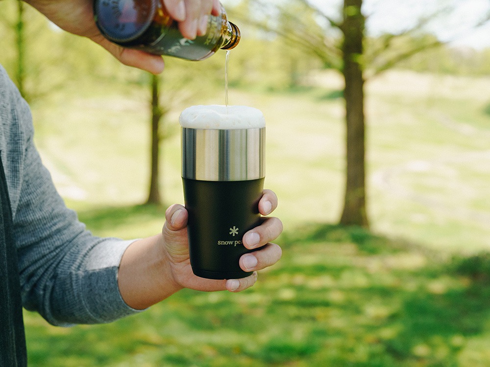 SnowPeak Shimo Tumbler 470 Silver TW-470-SL