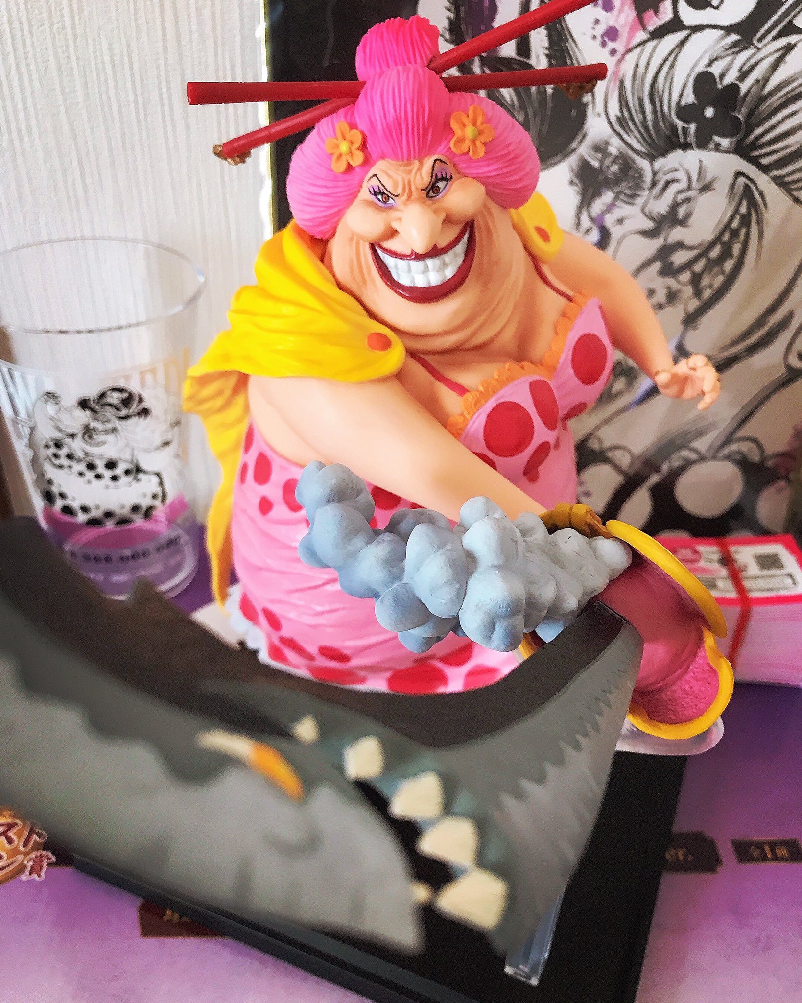 Big Mom ของแท้ JP แมวทอง - Ichiban Kuji Banpresto [โมเดลวันพีช]
