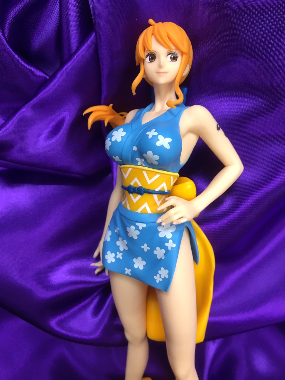 Nami Wanokuni Style ของแท้ JP แมวทอง - Glitter & Glamours Banpresto [โมเดลวันพีช]