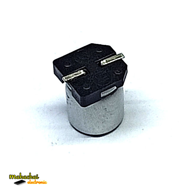 SMD 68uf 35v ตัวเก็บประจุอลูมิเนียมอิเล็กโทรไลต์ 68 ยูเอฟ 35 โวลต์ 6.3*7.7 มิลลิเมตร ซีกะป๋อง