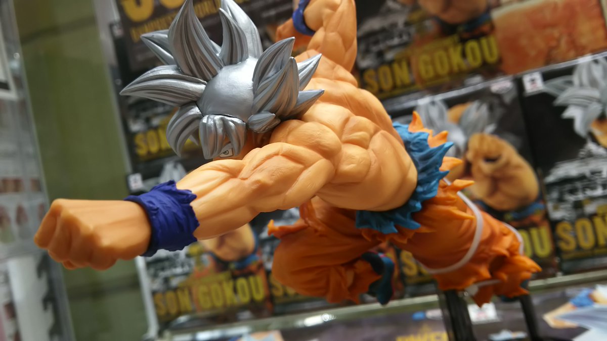 Goku Ultra Instinct ของแท้ JP แมวทอง - Banpresto World Figure Colosseum [โมเดลดราก้อนบอล]
