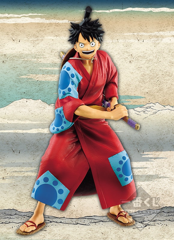 Luffy Wano ของแท้ JP แมวทอง - Ichiban Kuji Banpresto [โมเดลวันพีช]