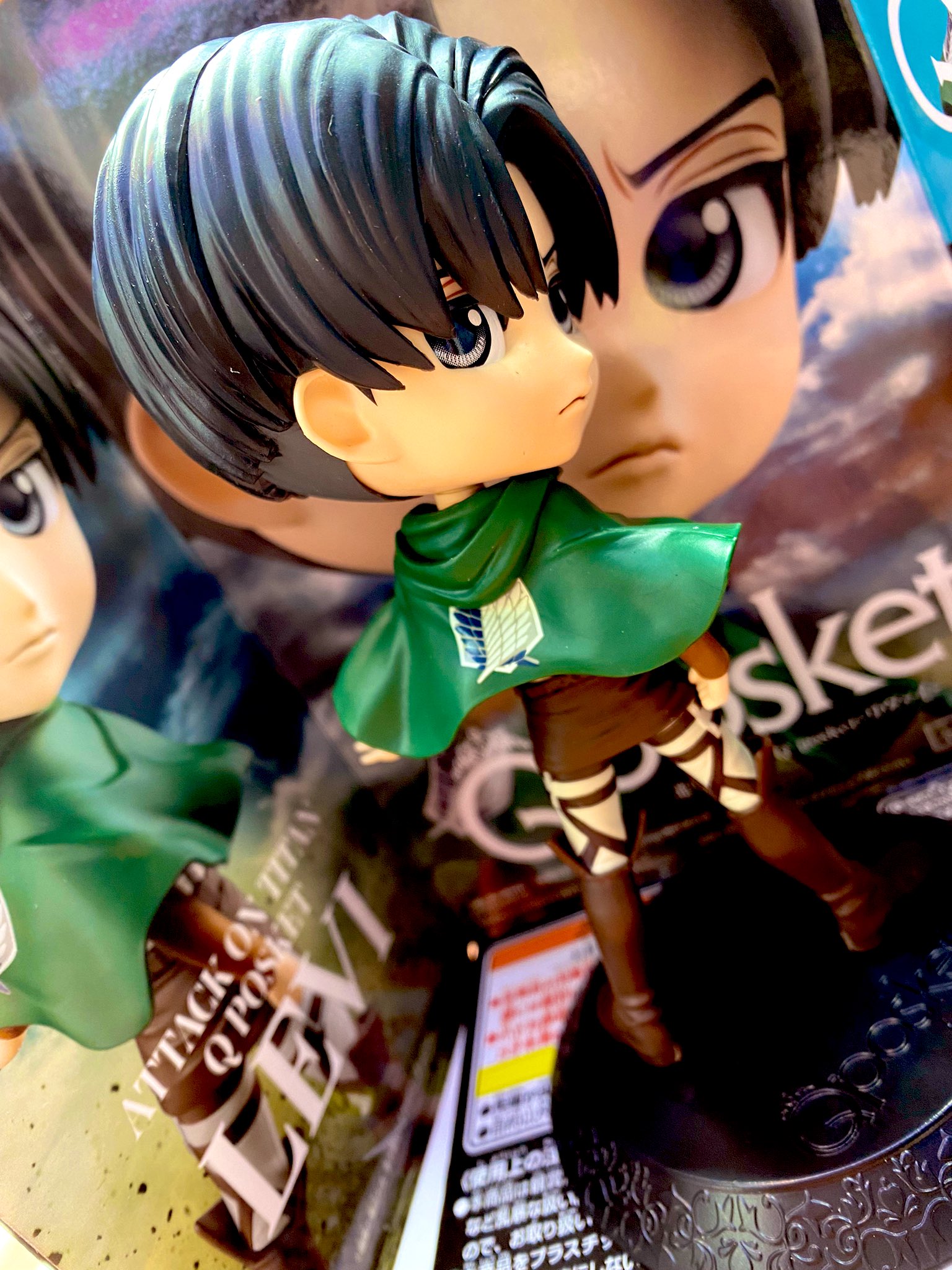 Levi ของแท้ JP - Q Posket Banpresto [โมเดล Attack on Titan]
