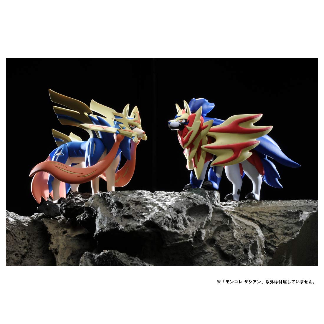 Zacian ของแท้ JP - Monster Collection Takara Tomy [โมเดลโปเกมอน]