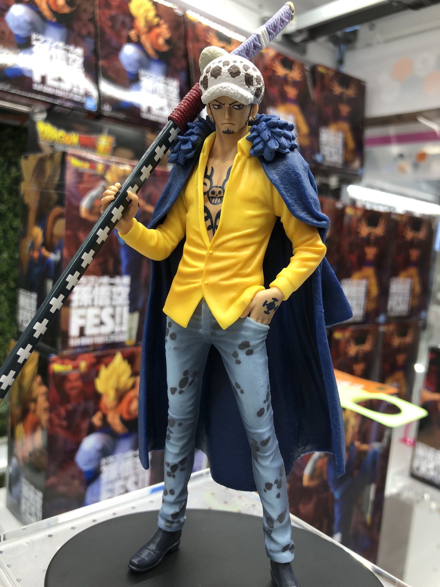 Law Wano ของแท้ JP แมวทอง - Grandline Men Banpresto [โมเดลวันพีช]