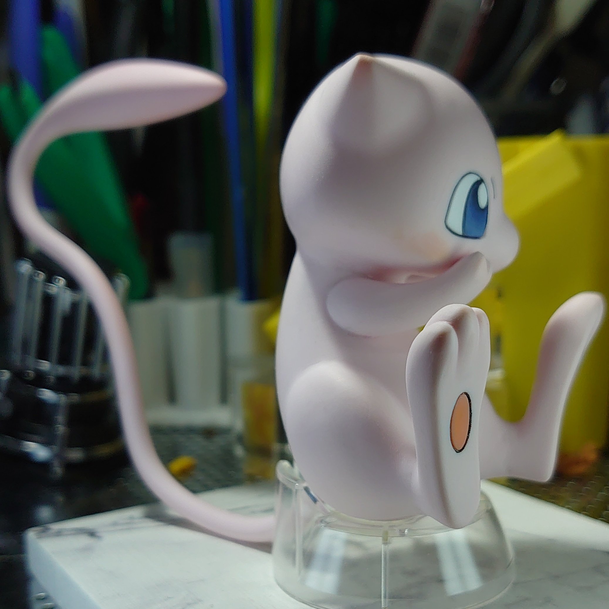 Mew (แบบประกอบ) ของแท้ JP - Pokemon Plamo Bandai [โมเดลโปเกมอน]