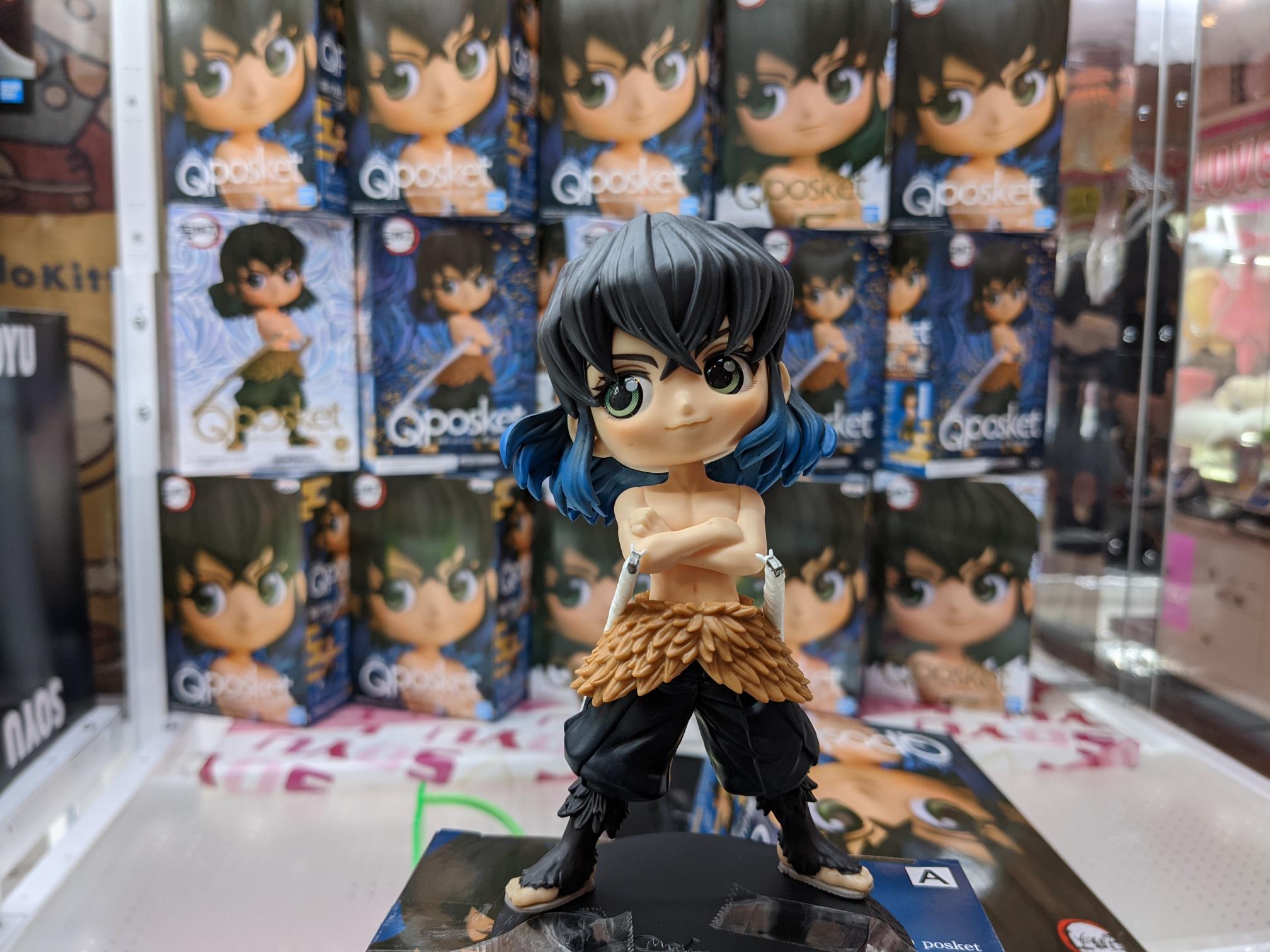 Inosuke ของแท้ JP - Q Posket Banpresto [โมเดล Demon Slayer]