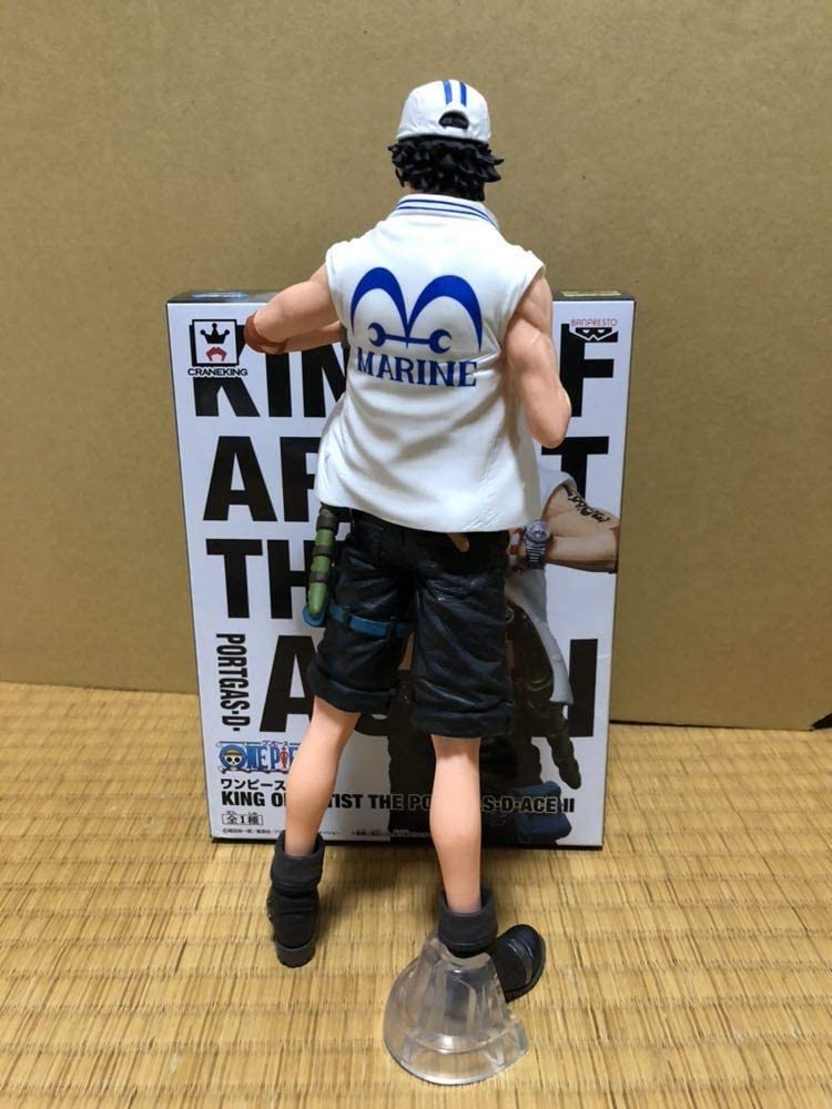 Ace ของแท้ JP แมวทอง - King of Artist Banpresto [โมเดลวันพีช]