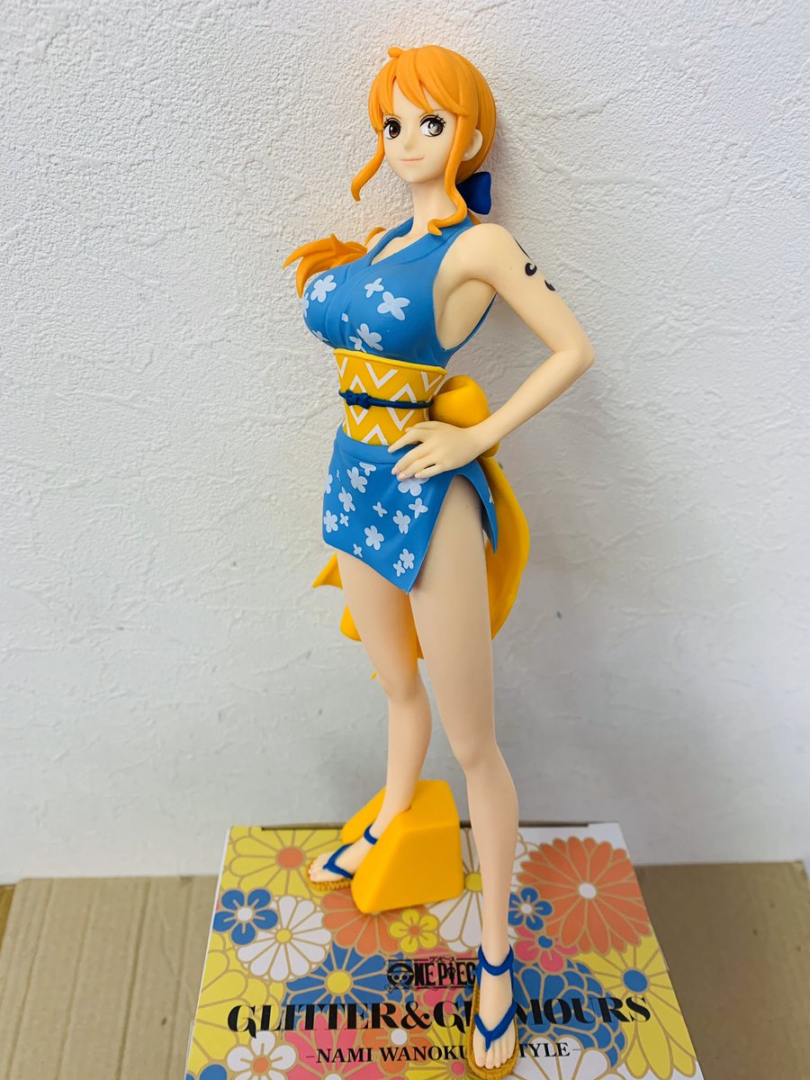 Nami Wanokuni Style ของแท้ JP แมวทอง - Glitter & Glamours Banpresto [โมเดลวันพีช]