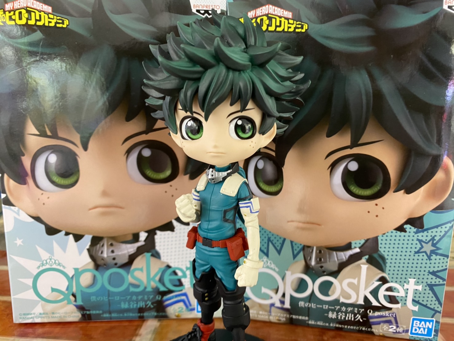 Midoriya ของแท้ JP - Q Posket Banpresto [โมเดล My Hero Academia]