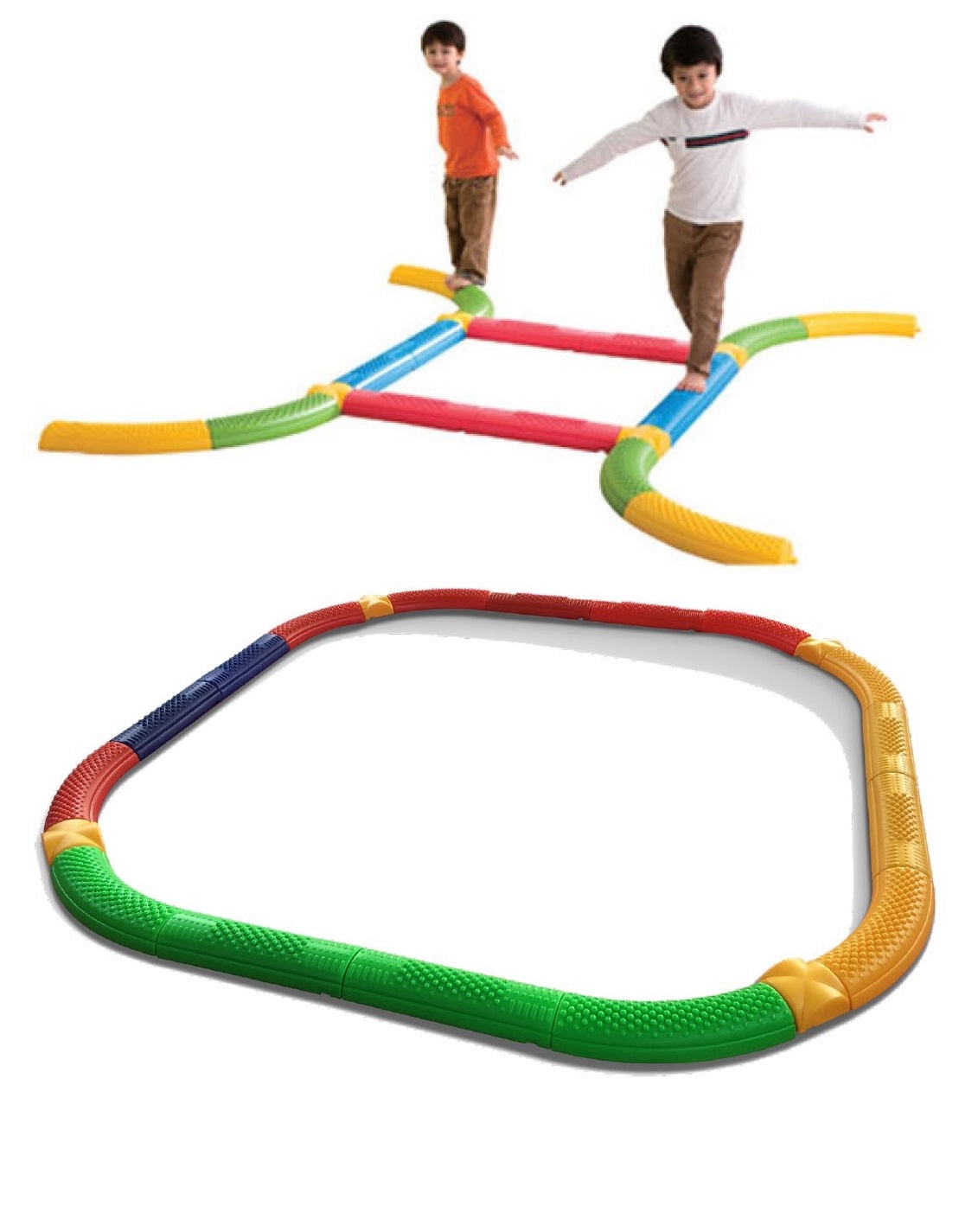 ทางเดิน พลาสติก 20 ชิ้น,ทางเดินฝึกการทรงตัว, การเคลื่อนไหว ของเล่นเสริมพัฒนาการ พร้อมส่ง คิดค่าส่งตามจริง