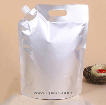 ถุงฝาเกลียว ฟอยล์อลู