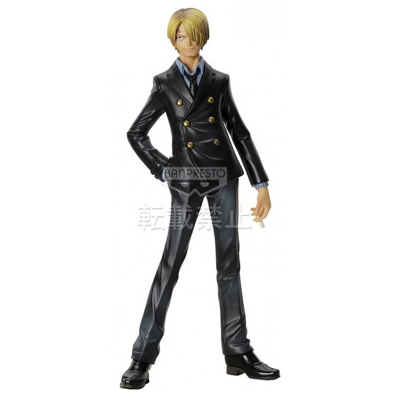 Sanji ของแท้ JP แมวทอง - Grandline Men Banpresto [โมเดลวันพีช]