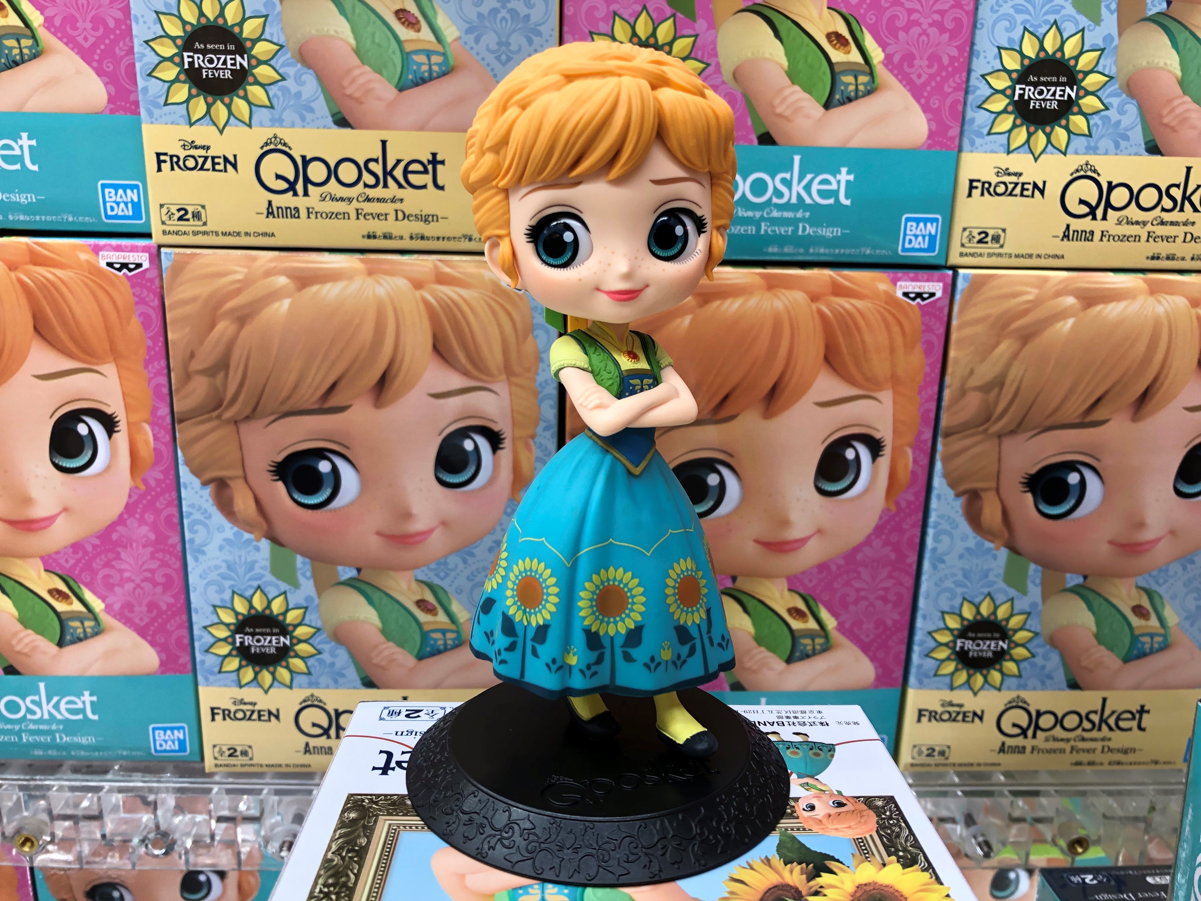 Anna Fever Design - Normal Color ของแท้ JP - Q Posket Banpresto [โมเดล Disney]
