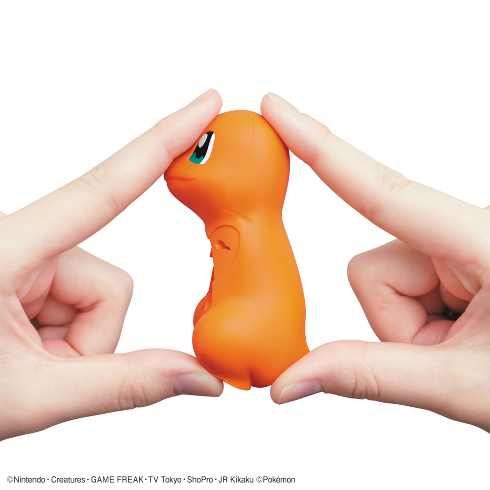 Charmander (แบบประกอบ) ของแท้ JP - Pokemon Plamo Bandai [โมเดลโปเกมอน]