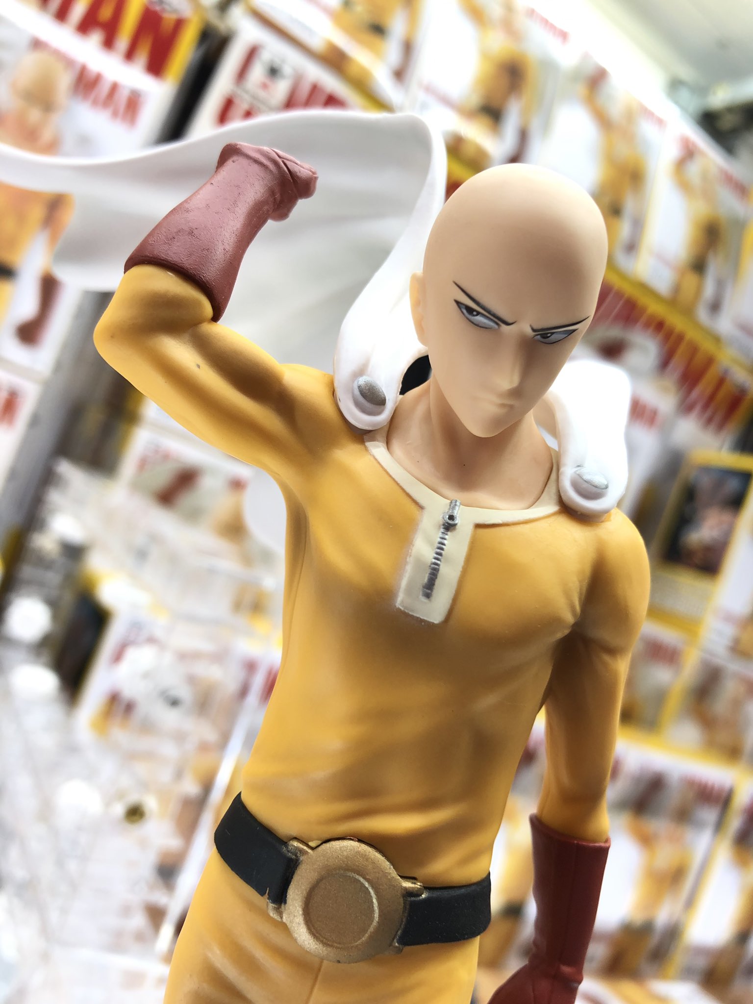 Saitama ของแท้ JP - DXF Premium Figure Banpresto [โมเดล One Punch Man]