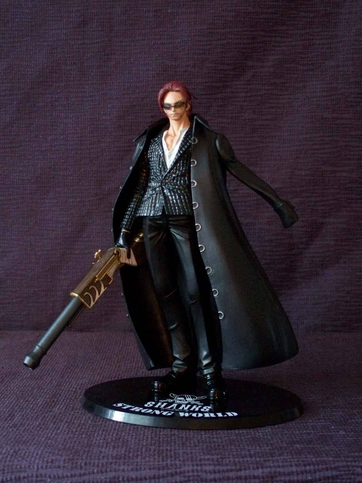 Shanks Strong World ของแท้ JP แมวทอง - Figuarts Zero Bandai [โมเดลวันพีช]