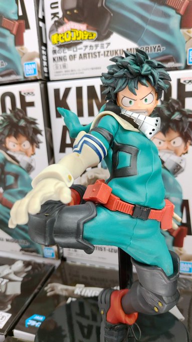 Midoriya ของแท้ JP - King of Artist Banpresto [โมเดล My Hero Academia]