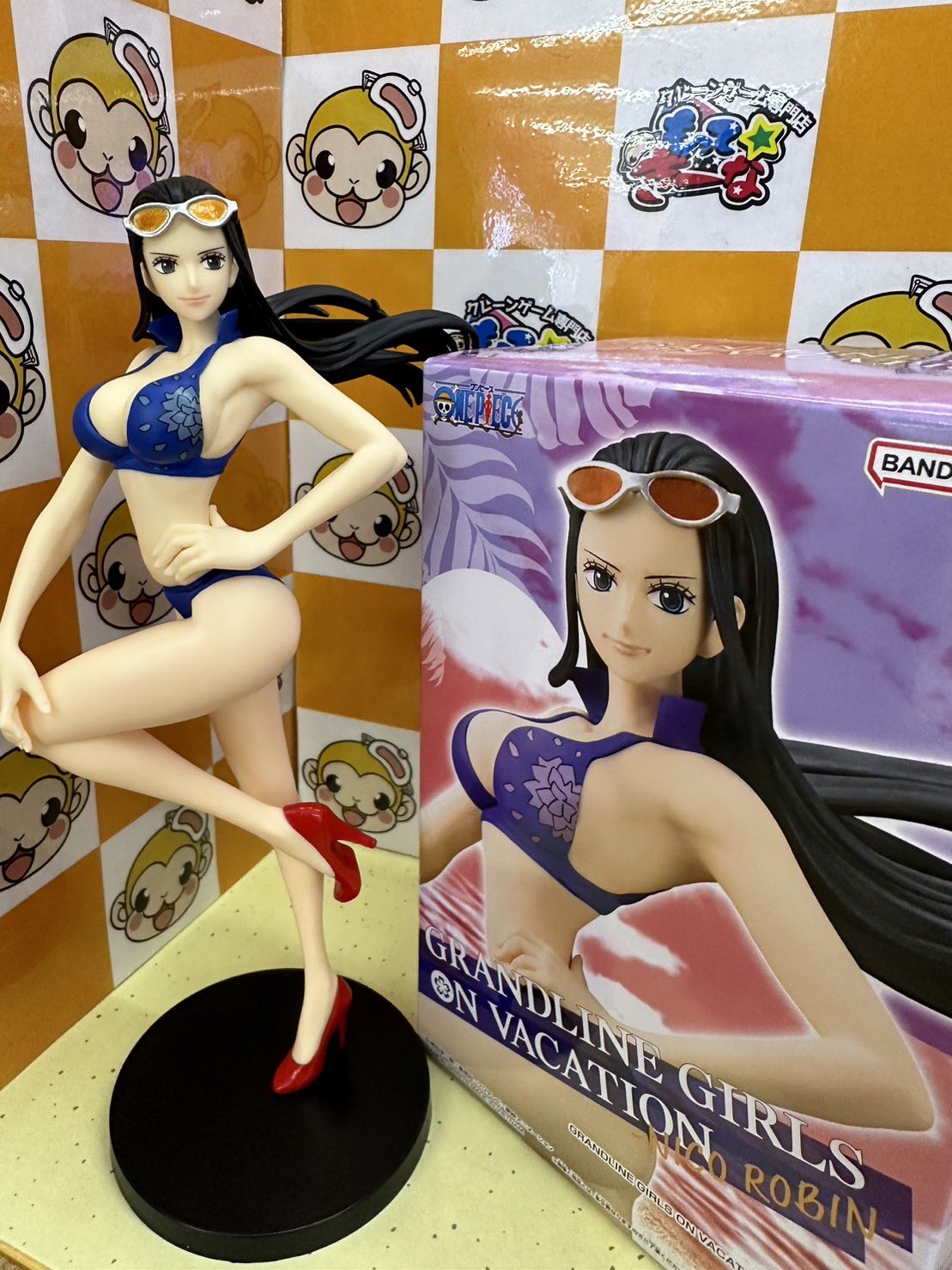 Robin ของแท้ JP แมวทอง - Grandline Girls On Vacation Banpresto [โมเดลวันพีช]