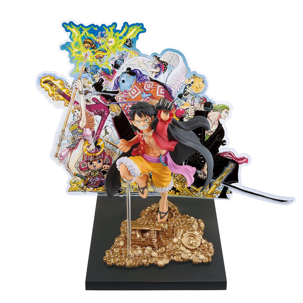 Luffy Wano ของแท้ JP แมวทอง - Ichiban Kuji Banpresto [โมเดลวันพีช]