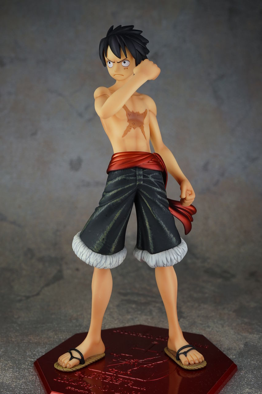 Luffy Film Z ของแท้ JP แมวทอง - POP Megahouse [โมเดลวันพีช]