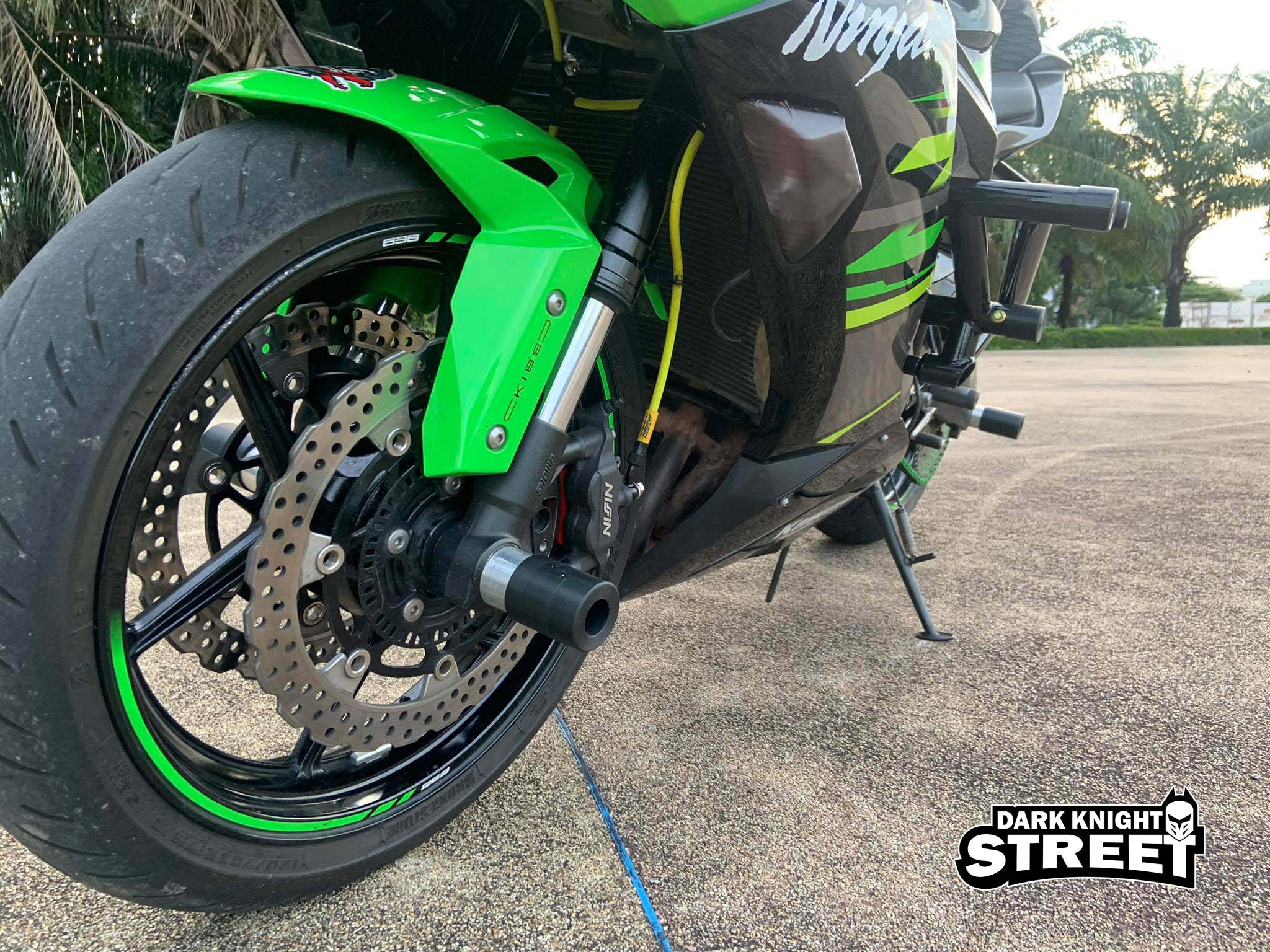 ZX6R Sliders front and rear wheels (2019-2022)