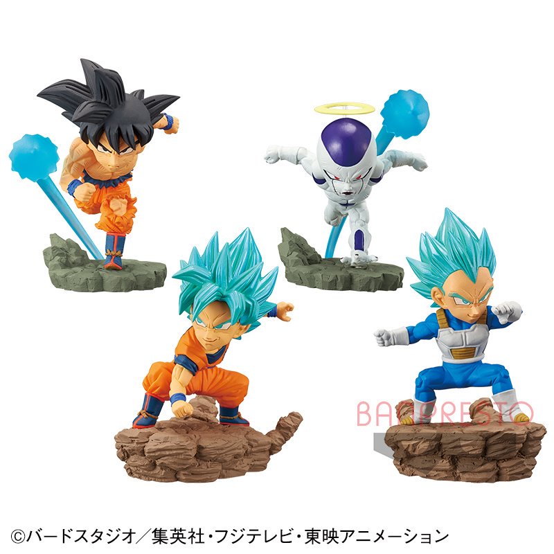 The Movie Resurrection 'F' Set ของแท้ JP แมวทอง - WCD Banpresto [โมเดลดราก้อนบอล] (4 ตัว)