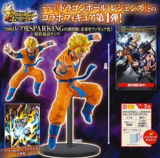 Gohan Super Saiyan ของแท้ JP แมวทอง - Dragonball Legends Collab Banpresto [โมเดลดราก้อนบอล]