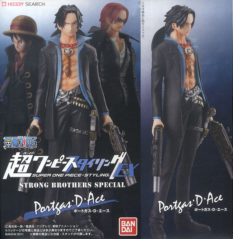 Ace Strong World ของแท้ JP แมวทอง - Super Styling Bandai [โมเดลวันพีช]