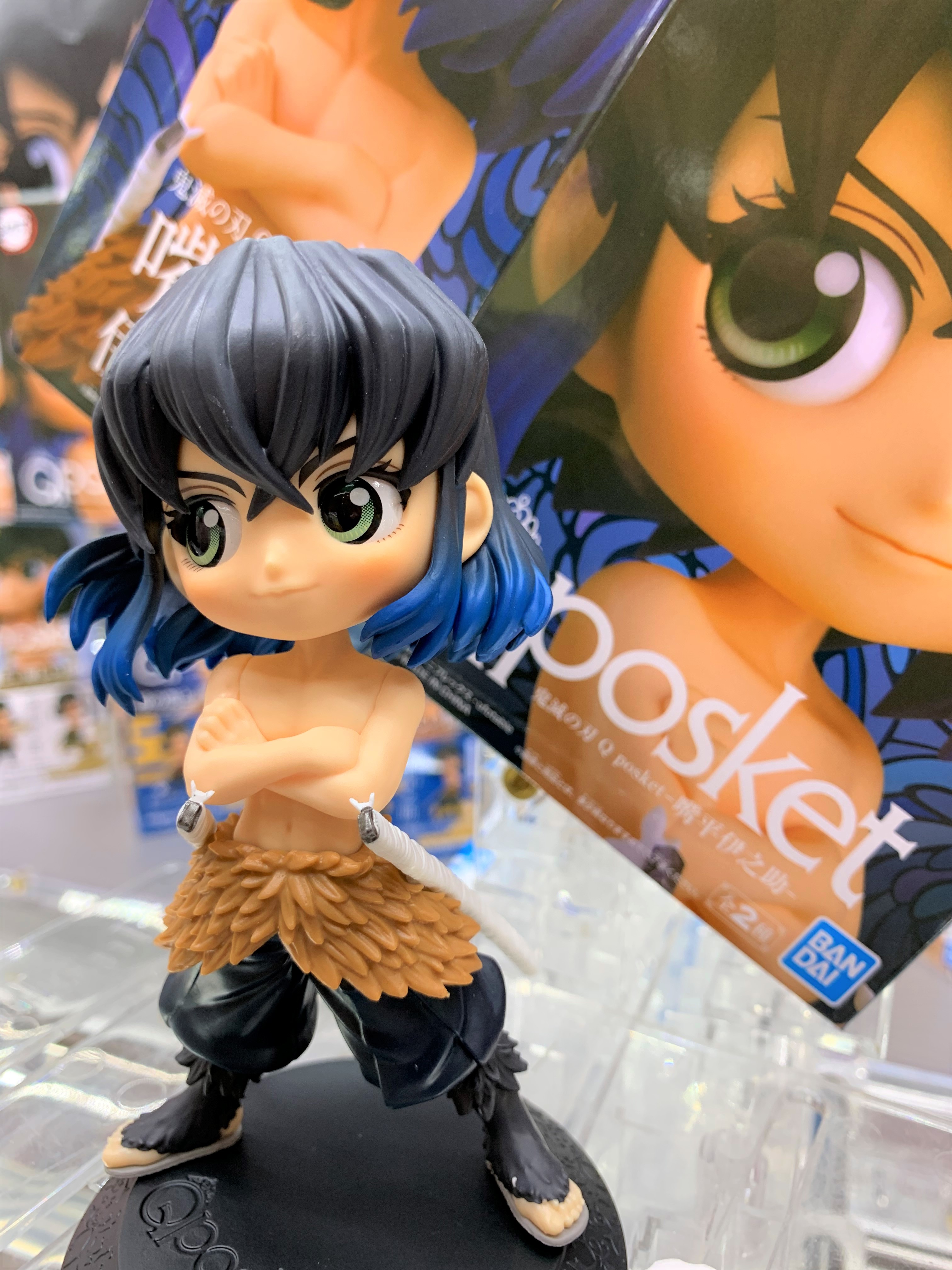 Inosuke ของแท้ JP - Q Posket Banpresto [โมเดล Demon Slayer]