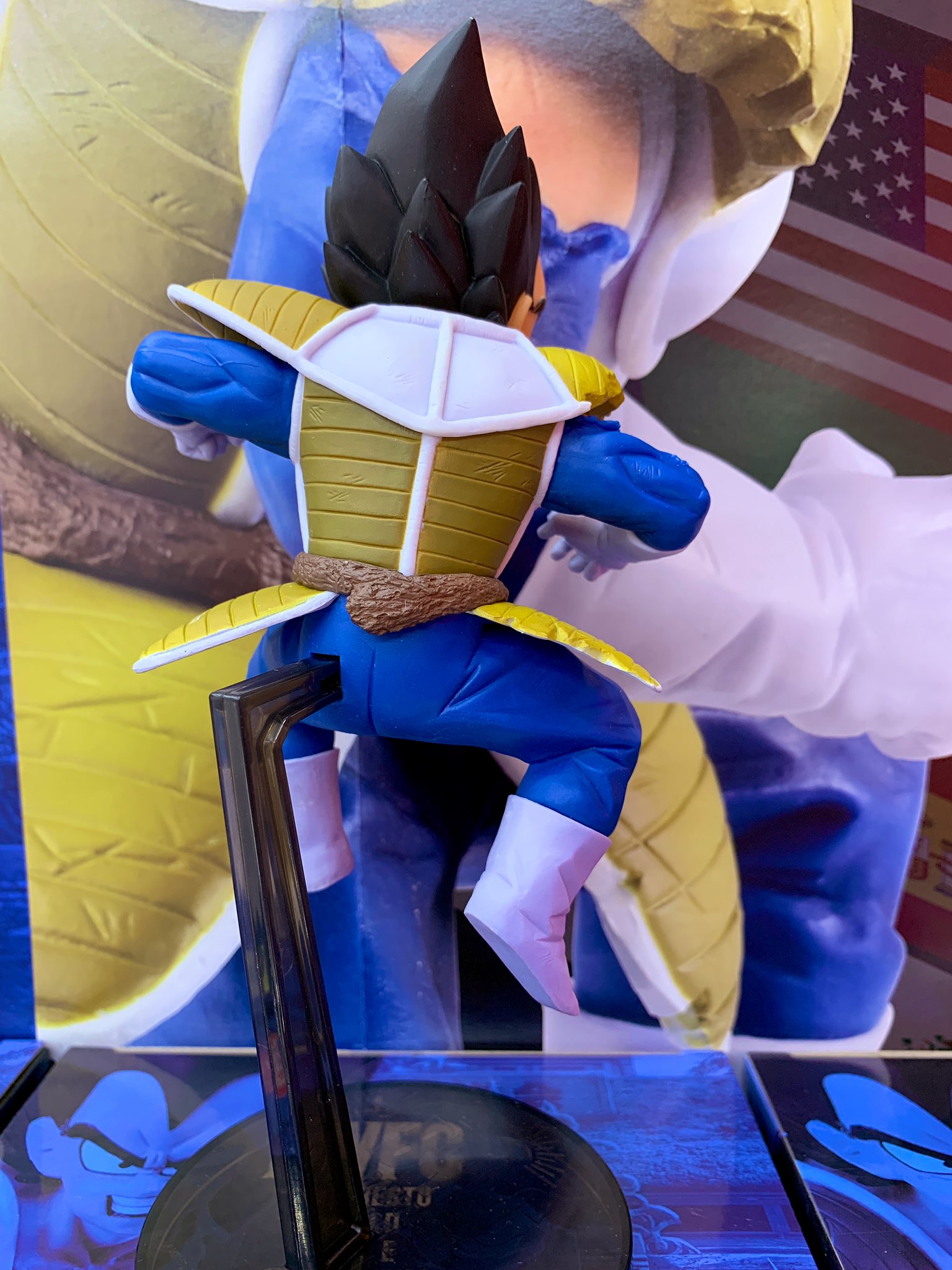 Vegeta ของแท้ JP แมวทอง - Banpresto World Figure Colosseum [โมเดลดราก้อนบอล]