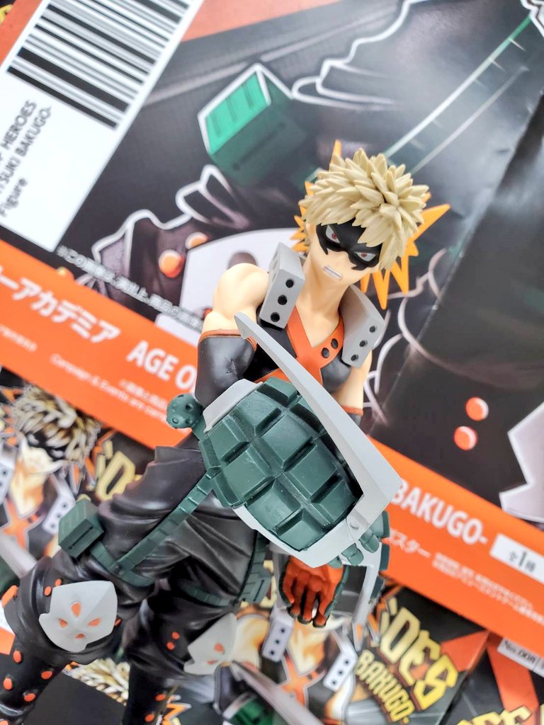 Bakugo ของแท้ JP - Age of Heroes Banpresto [โมเดล My Hero Academia]