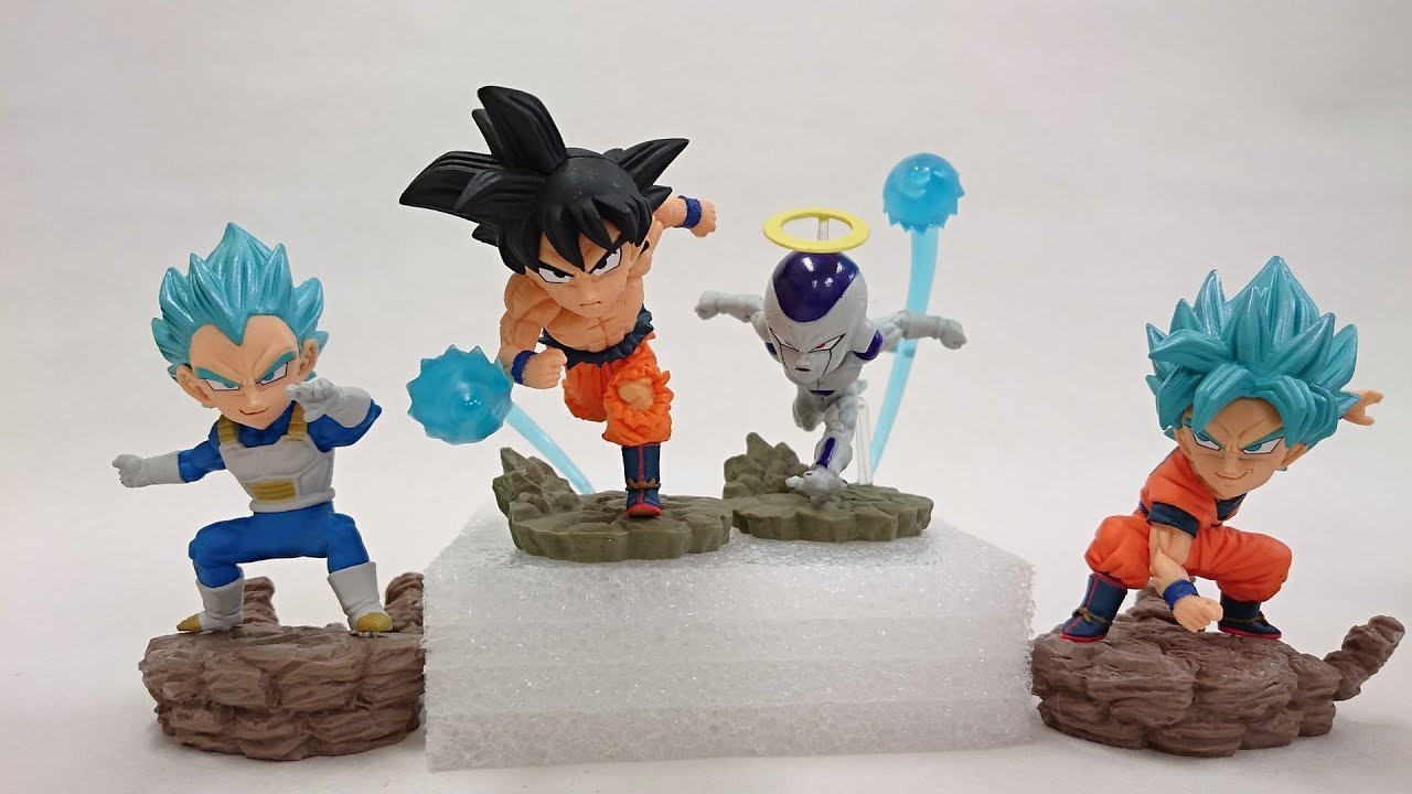 The Movie Resurrection 'F' Set ของแท้ JP แมวทอง - WCD Banpresto [โมเดลดราก้อนบอล] (4 ตัว)