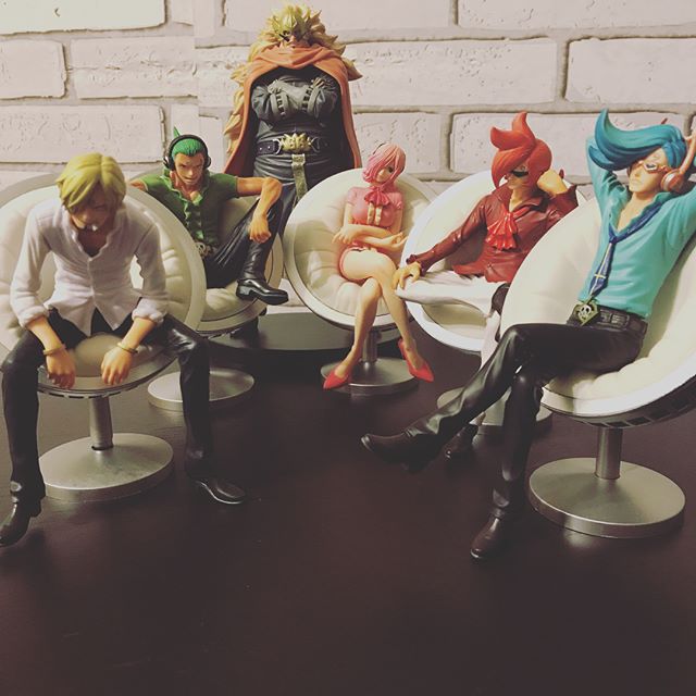 Vinsmoke Family Set ของแท้ JP แมวทอง - Vinsmoke Family Banpresto [โมเดลวันพีช] (6 ตัว)