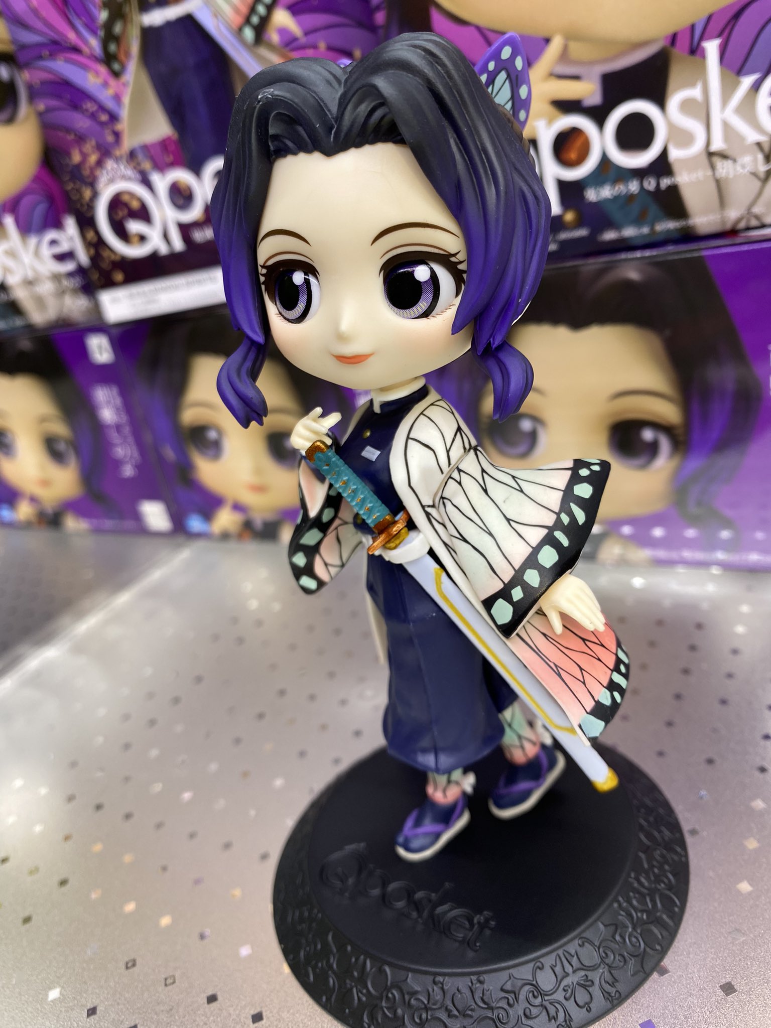 Shinobu ของแท้ JP - Q Posket Banpresto [โมเดล Demon Slayer]