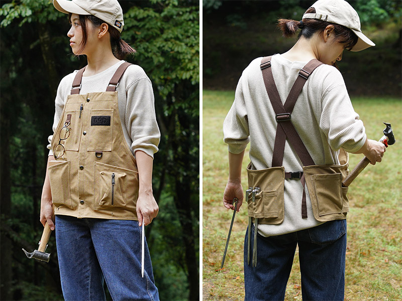 DoD Camping Vest Tan AP1-767-TN