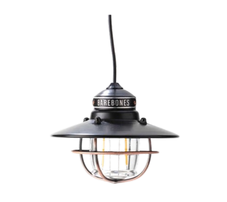 Barebones Edison Pendant Light Black LIV-264