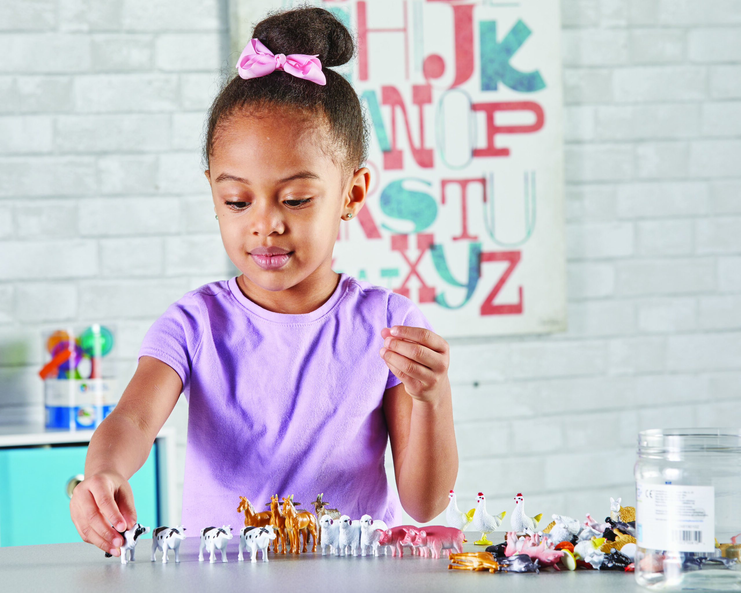 โมเดลสัตว์ สัตว์จำลอง 60 ชิ้น , ของเล่นเสริมพัฒนาการ, ของเล่นเด็ก, สื่อการสอน