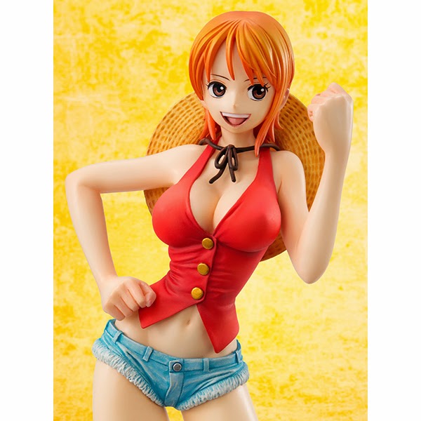 Nami Mugiwara ของแท้ JP แมวทอง - POP Limited Edition Megahouse [โมเดลวันพีช]