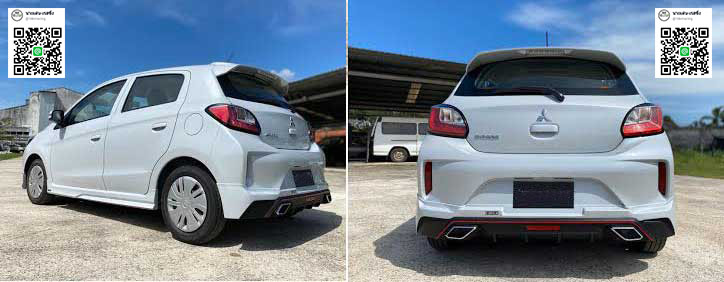 R4 By Fm VS Mitsubishi Mirage5Drs.'2019-Present [ท่องโลกกว้าวไปกับความหล่อเหลาแบบฉบับของตัวคุณ]