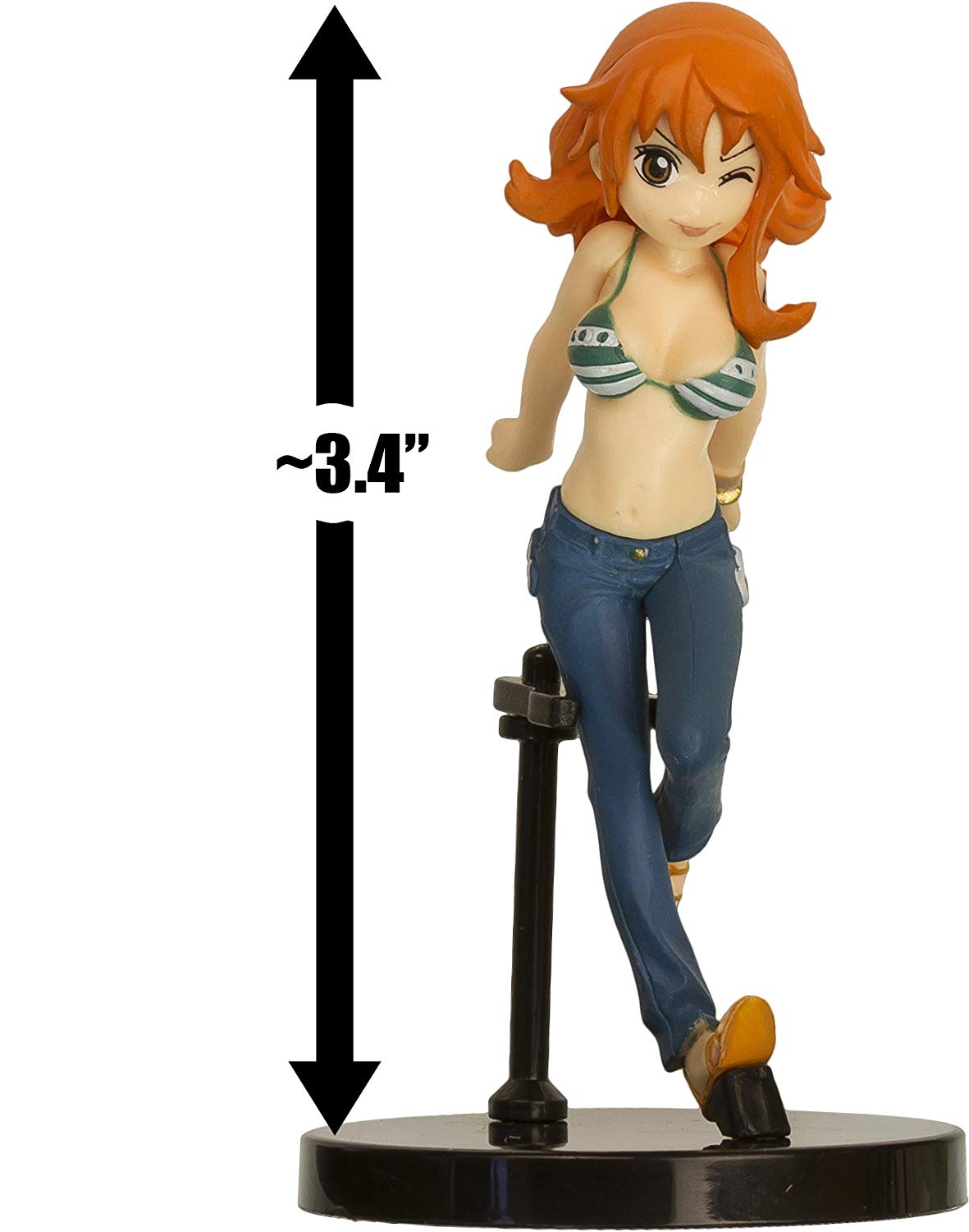 Nami Extra Version ของแท้ JP แมวทอง - Half Age Characters Bandai [โมเดลวันพีช]