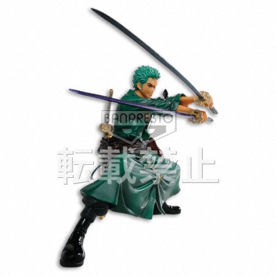 Zoro ของแท้ JP แมวทอง - Scultures Banpresto [โมเดลวันพีช]